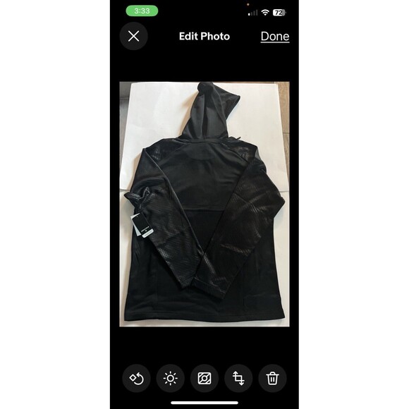 Miami Heat Logo Pullover Hoodie NBA Men's Soft Long Sleeve Size XXL New - Picture 3 of 6